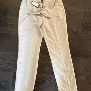 Adrianna Papell Light Beige Trousers